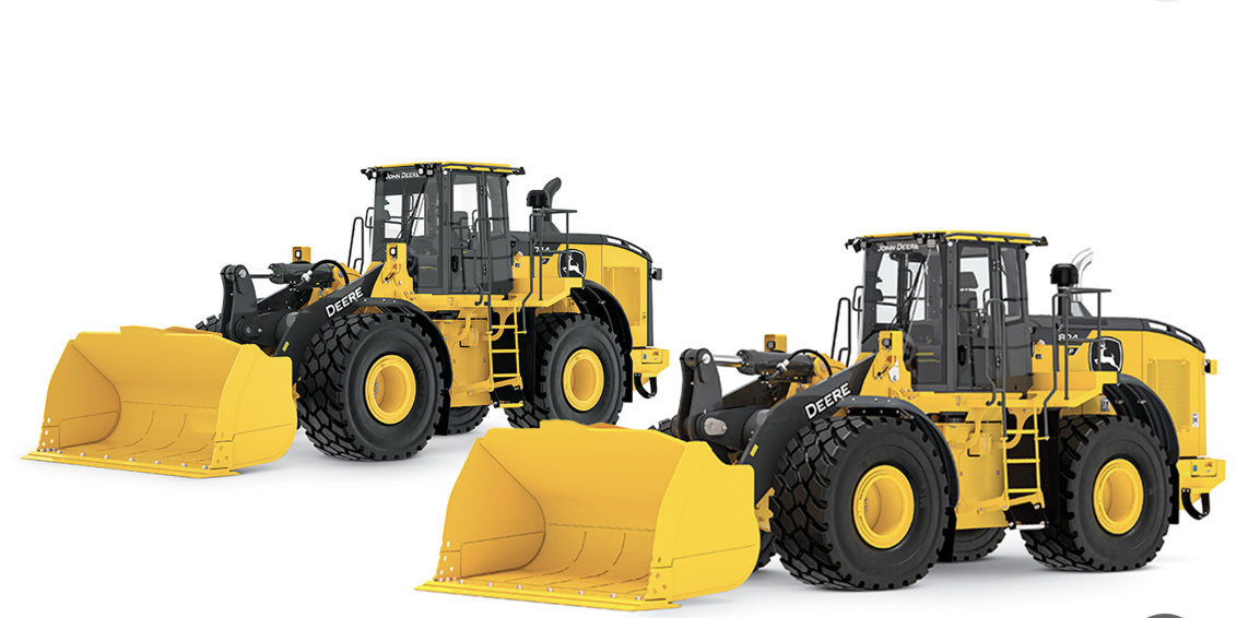 لودر بعجلات